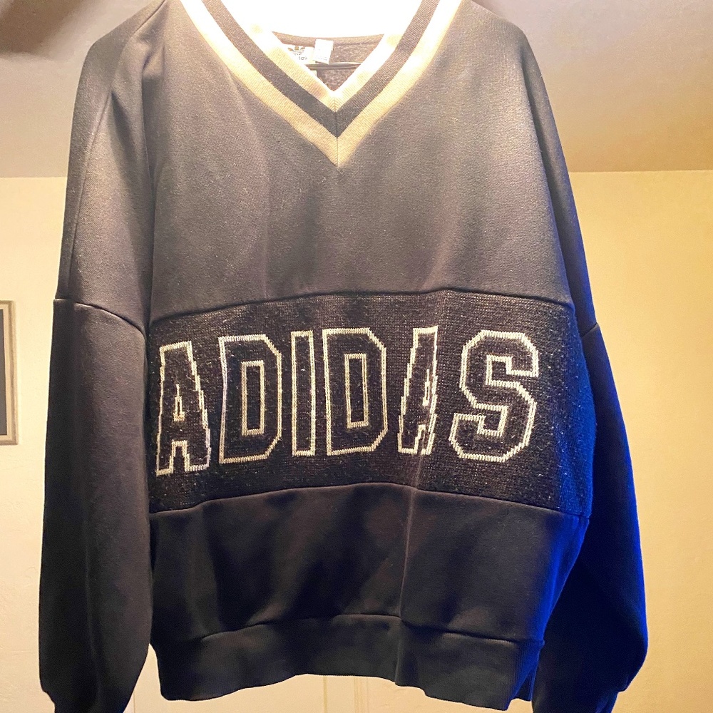 Adidas, Black, Large